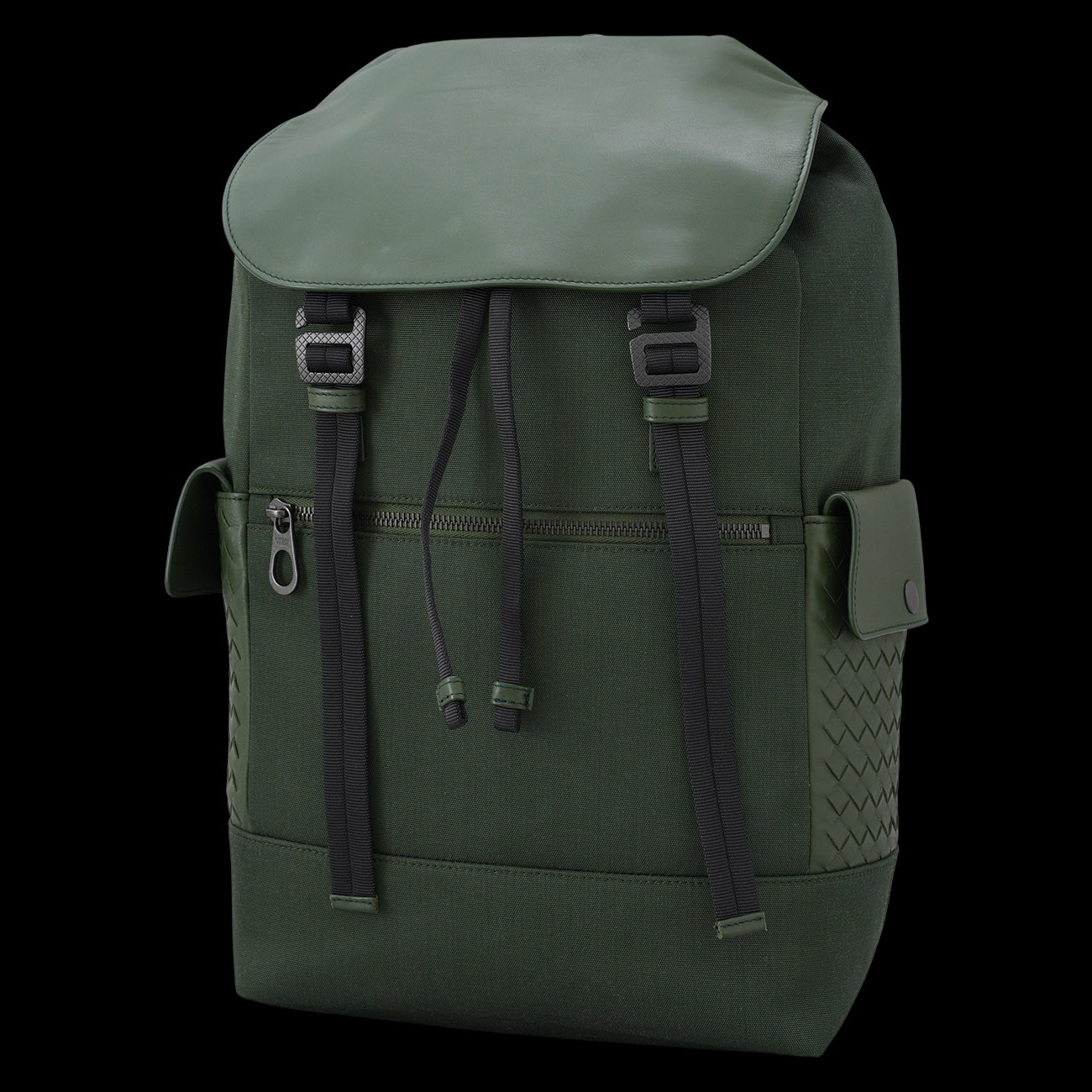 BOTTEGA VENETA(USED)보테가베네타 인트레치아토 나일론 백팩